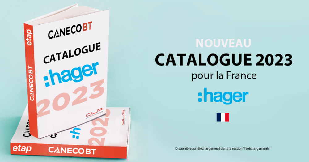 Catalogue Hager 2023 France Pour Caneco BT IGE XAO 682