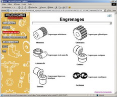 Online catalogue for PRUDHOMME - product configurator