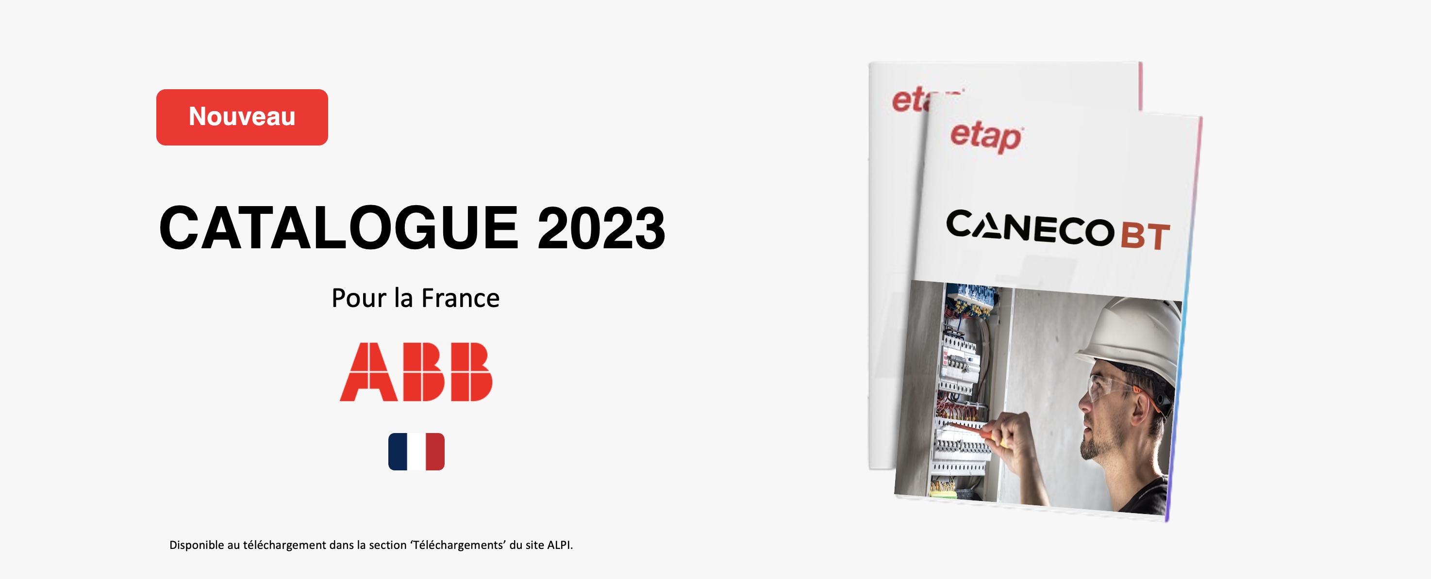 catalogue ABB 2023 France pour Caneco BT