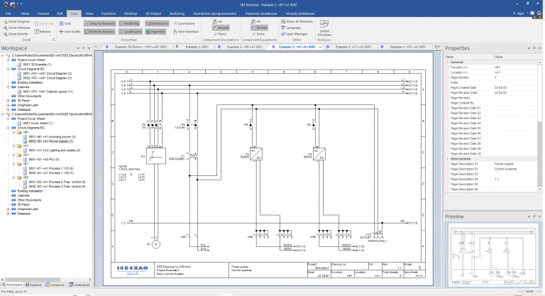 Electrical project | IGE-XAO -- 376